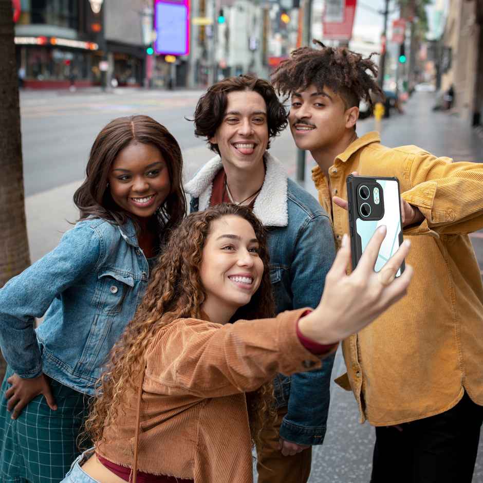 Artistque Case for Infinix SMART 9 HD Back Cover | Transparent Shockproof TPU Cover