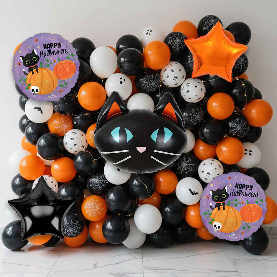 Black Cat Foil Balloon Set | Halloween Special | Special You