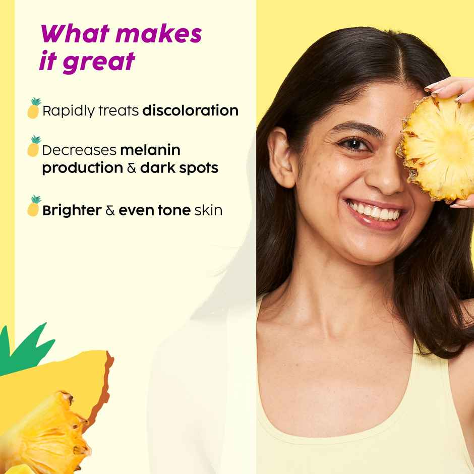 Plix Pineapple Juicy Cleanser with Niacinamide for De-pigmentation