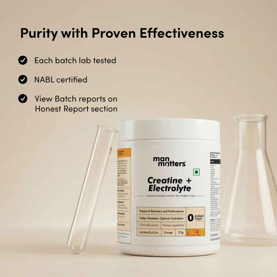Man matters Creatine Plus Electrolytes