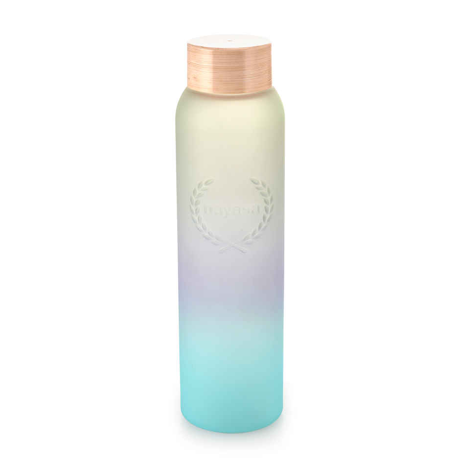 Nayasa Halo Plastic Water Bottle 1000 ml BPA Free Daily Use Bottle | Green