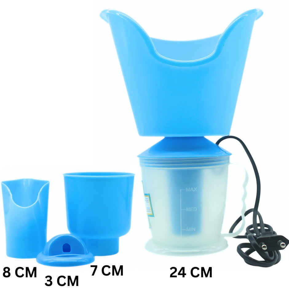 4 In 1 Steam Vaporizer, Nose Steamer, Cough Steamer, Nozzle Inhaler & Nose Vaporizer, Assorted Color