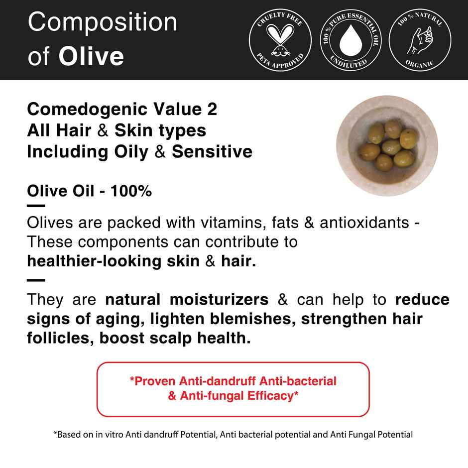 Soulflower Cold Pressed Olive Oil