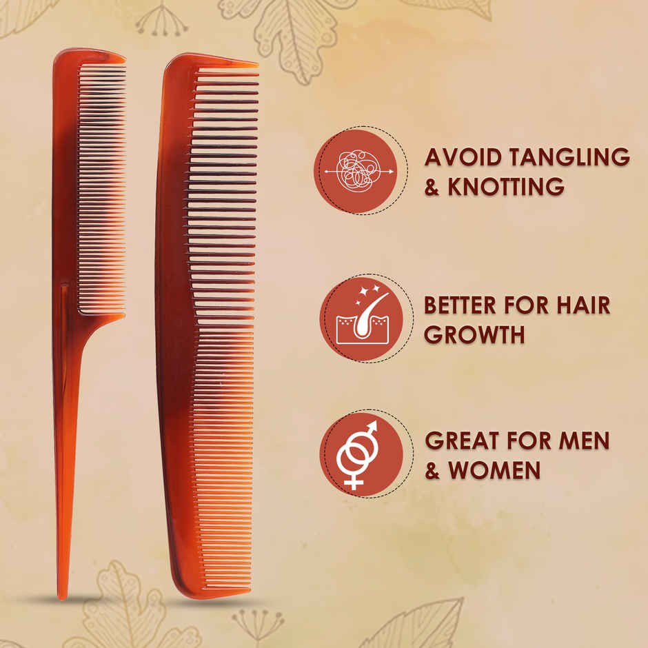 Midazzle Hair Comb Set of 4 (MIOC2901) Assorted