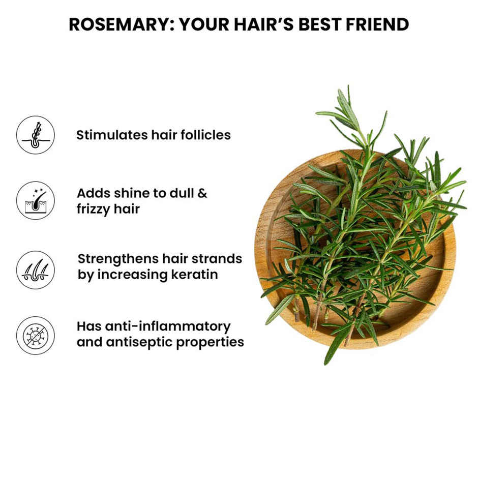Thriveco Rosemary Water Hair Spray With 100% Natural Rosemary Extract For Men & Women,