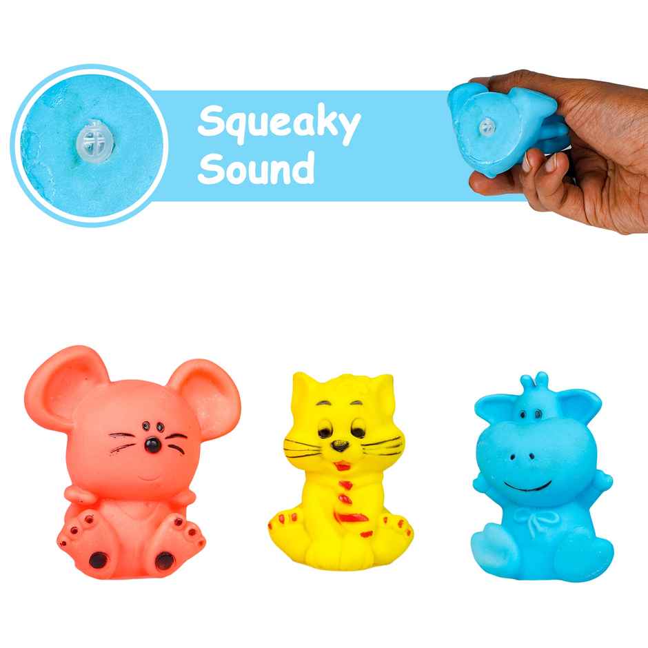 Ratna's Squeezy Lovely Friends 3 Pcs | Assorted