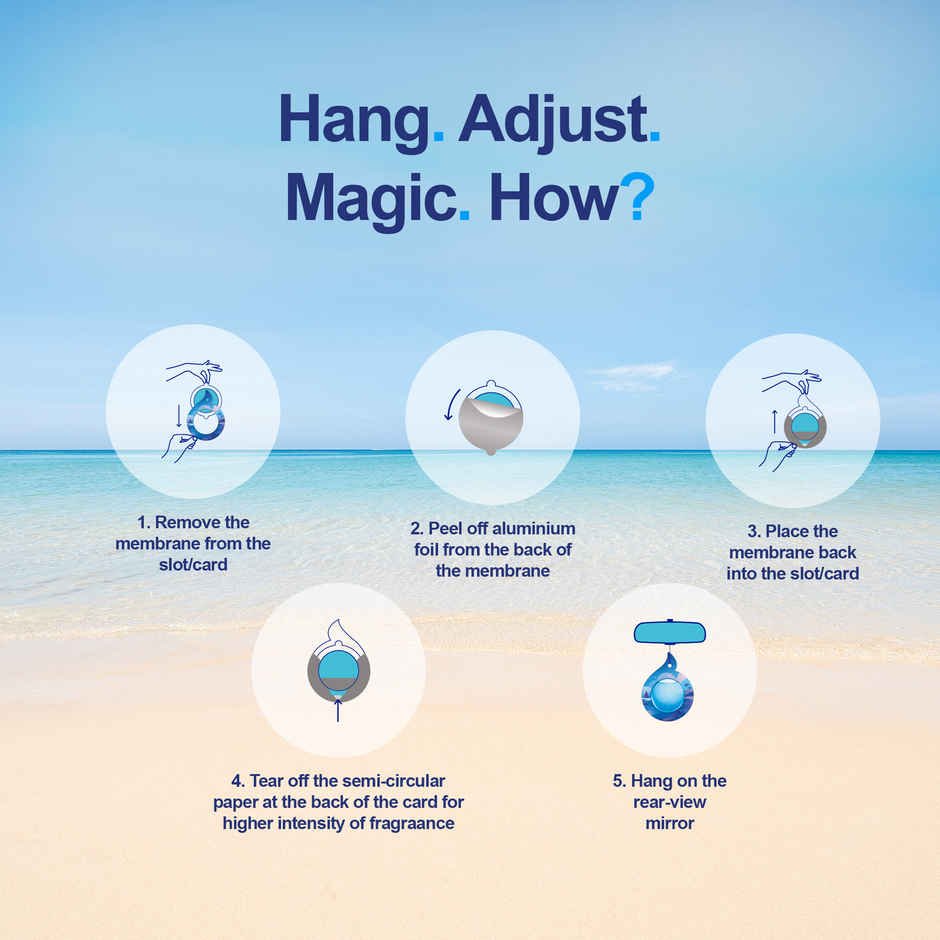 Odonil Ocean Breeze Car Freshener