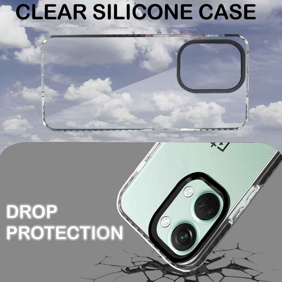 Artistque Case for Oneplus Nord 3 / Oneplus Nord 3 Back Cover - ultra Stylish Transparent Tpu Cover