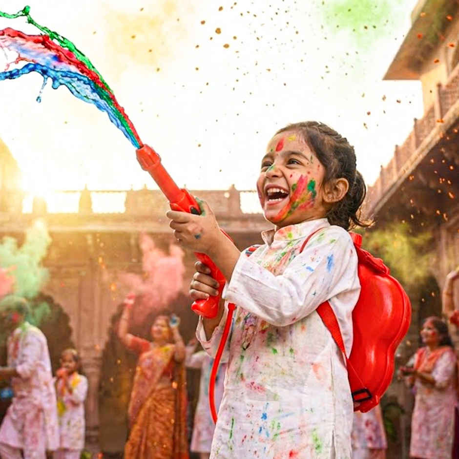 Mickey Star Holi Water Tank Pichkari | Star Toys