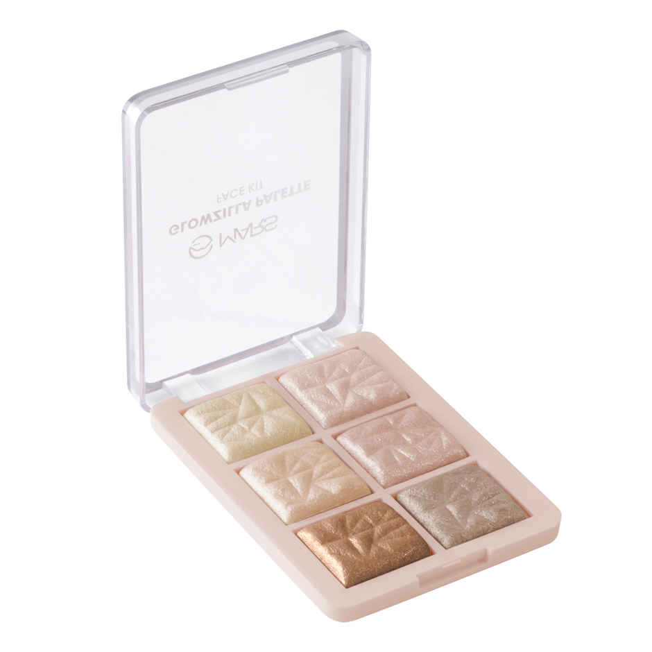 MARS Cosmetics Glowzilla 6 Colour Highlighter Palette (Shade-03)