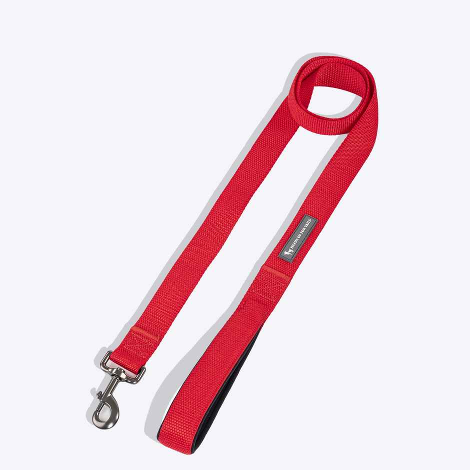 HUFT Basics Dog Leash - Crimson Red - L