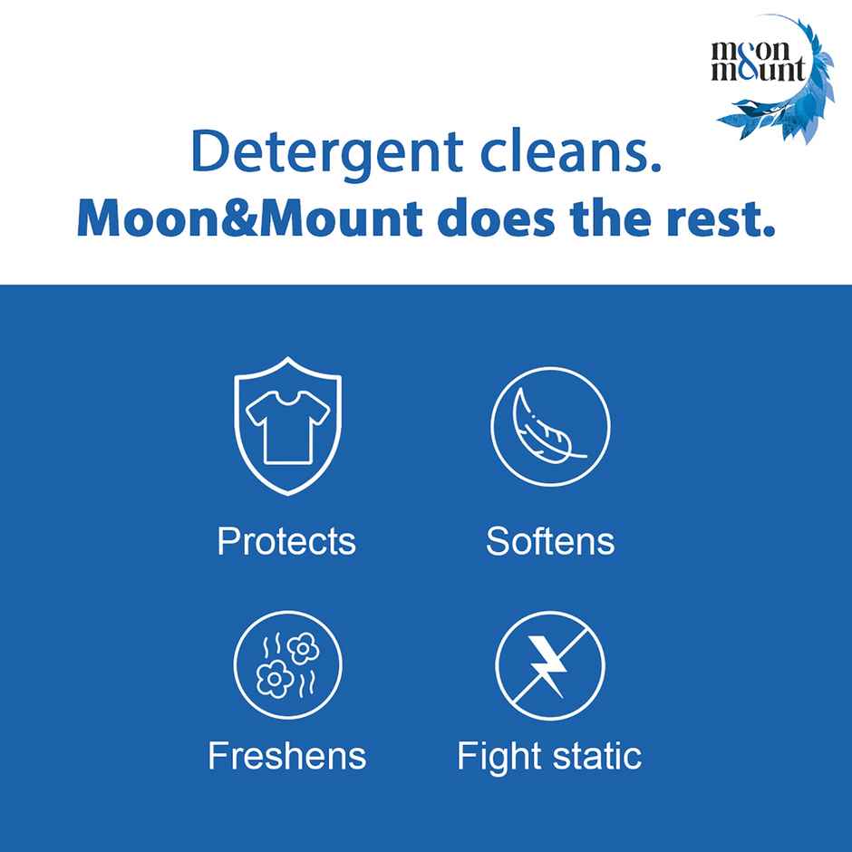 Moon&Mount Fresh Top & Front Load Detergent Liquid