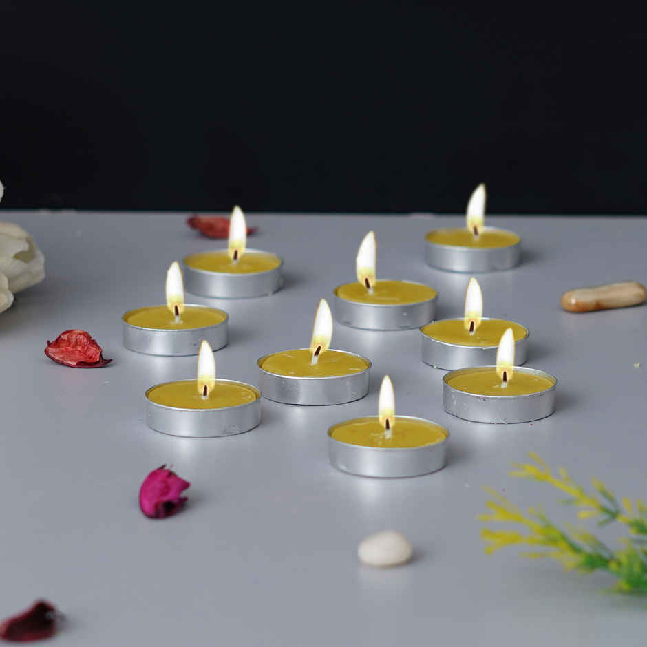 eCraftIndia Vanilla Scented Tea Light Candles