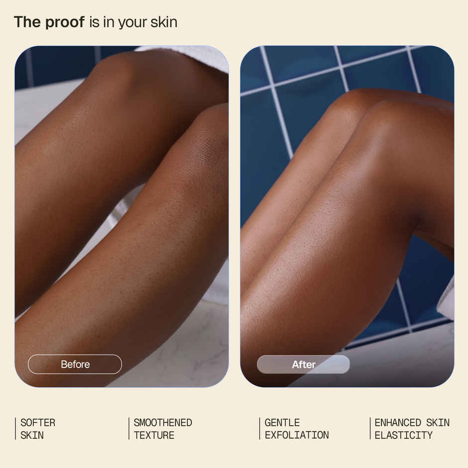 Arata Smoothening Body Lotion | Reduces Bumps & KP | Glycolic, Lactic & Salicylic Acid