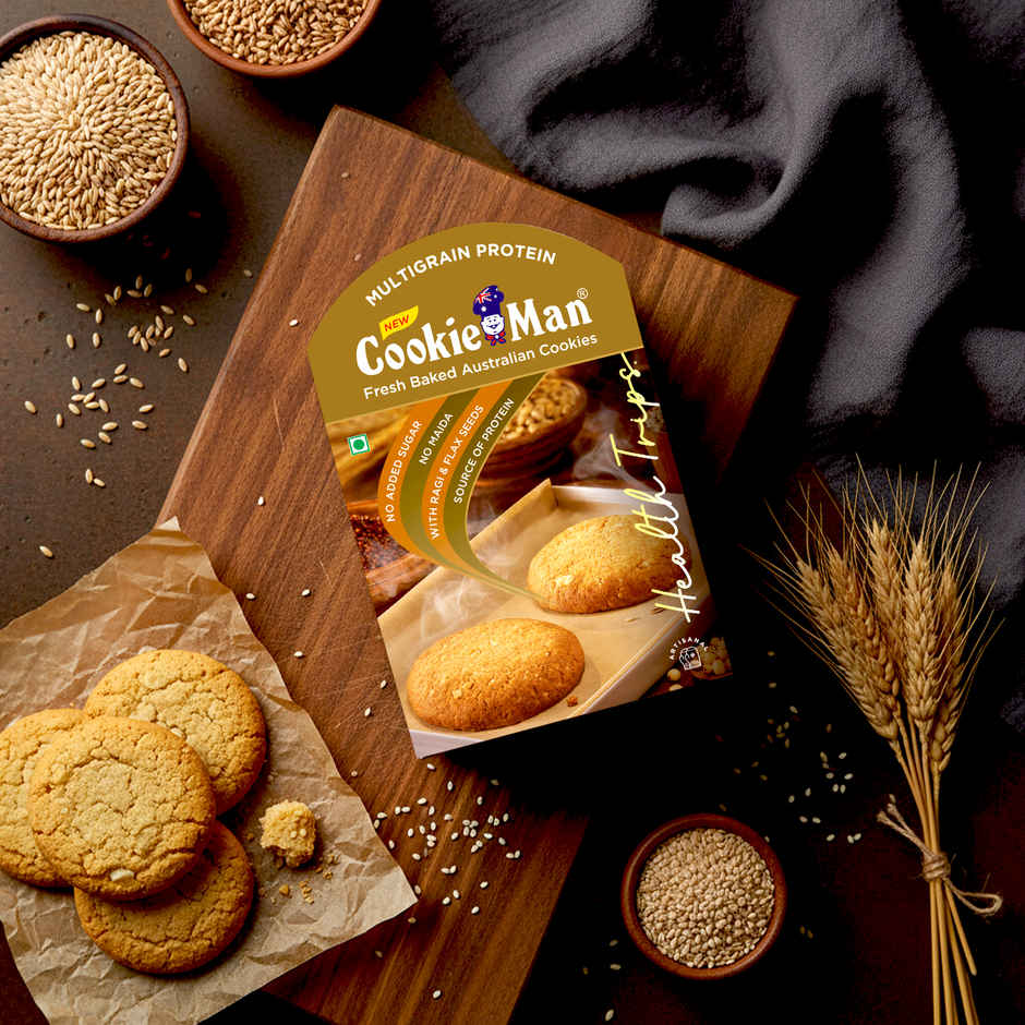 CookieMan Premium Multigrain Protein Cookies Biscuits