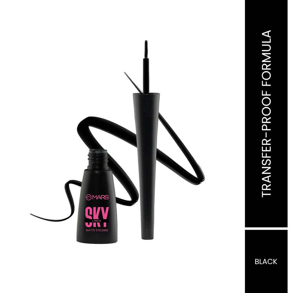 MARS Cosmetics Skyliner Liquid Matte Eyeliner | Black