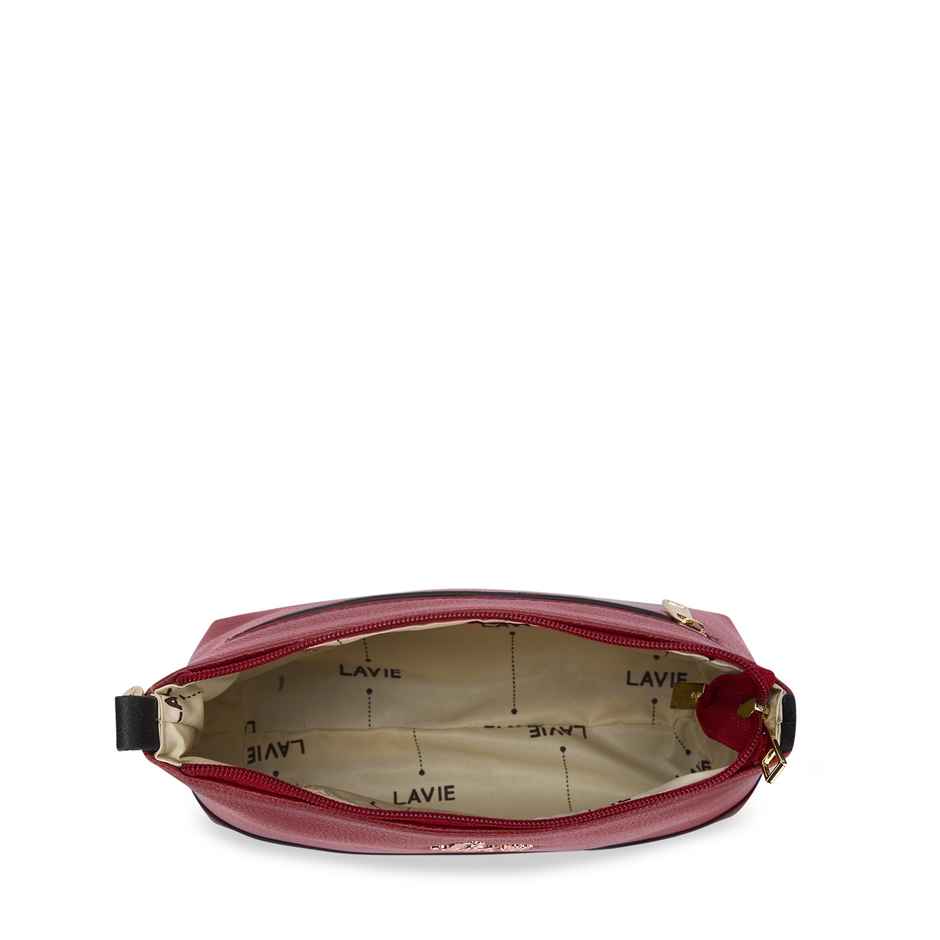 Lavie Women's Taya Cross Body Sling Bag | Ladies Purse Handbag | Red