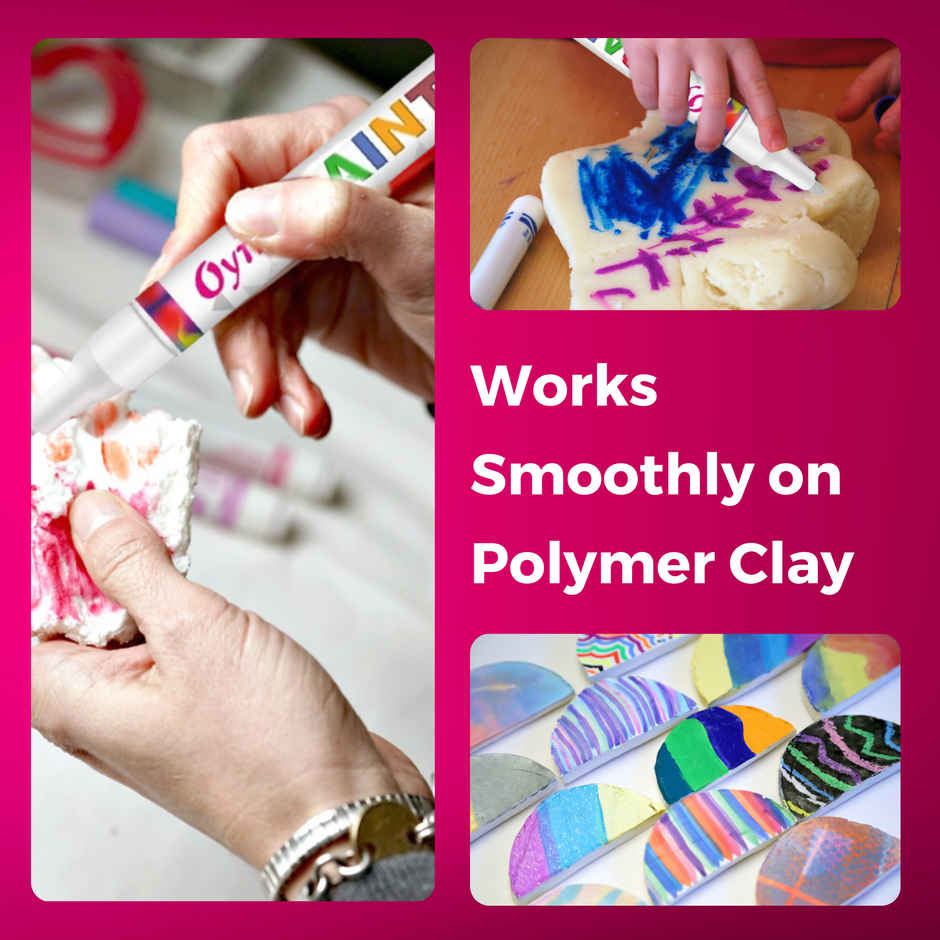 Oytra Permanent Paint Marker Pen | Black