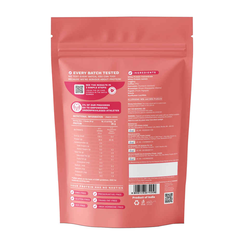 Foodstrong Whey Protein Powder Coffee