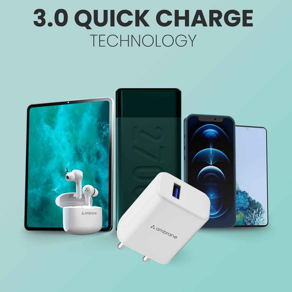 Ambraneraap M10 White Without Cable