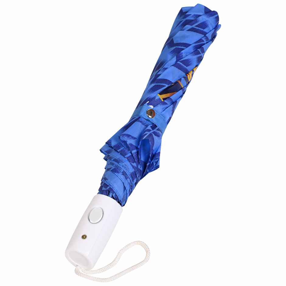 Eume Mumbai Indians Blue 1 Fold Straight Umbrella