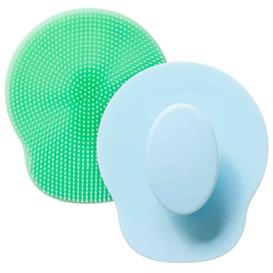 Silicone Face Cleansing Scrubber for Exfoliation, Massaging (Pack of 2)