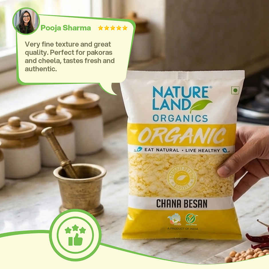 Natureland Organics Chana Besan