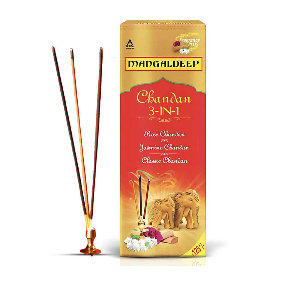 Chandan 3 In 1 Agarbatti | Mangaldeep