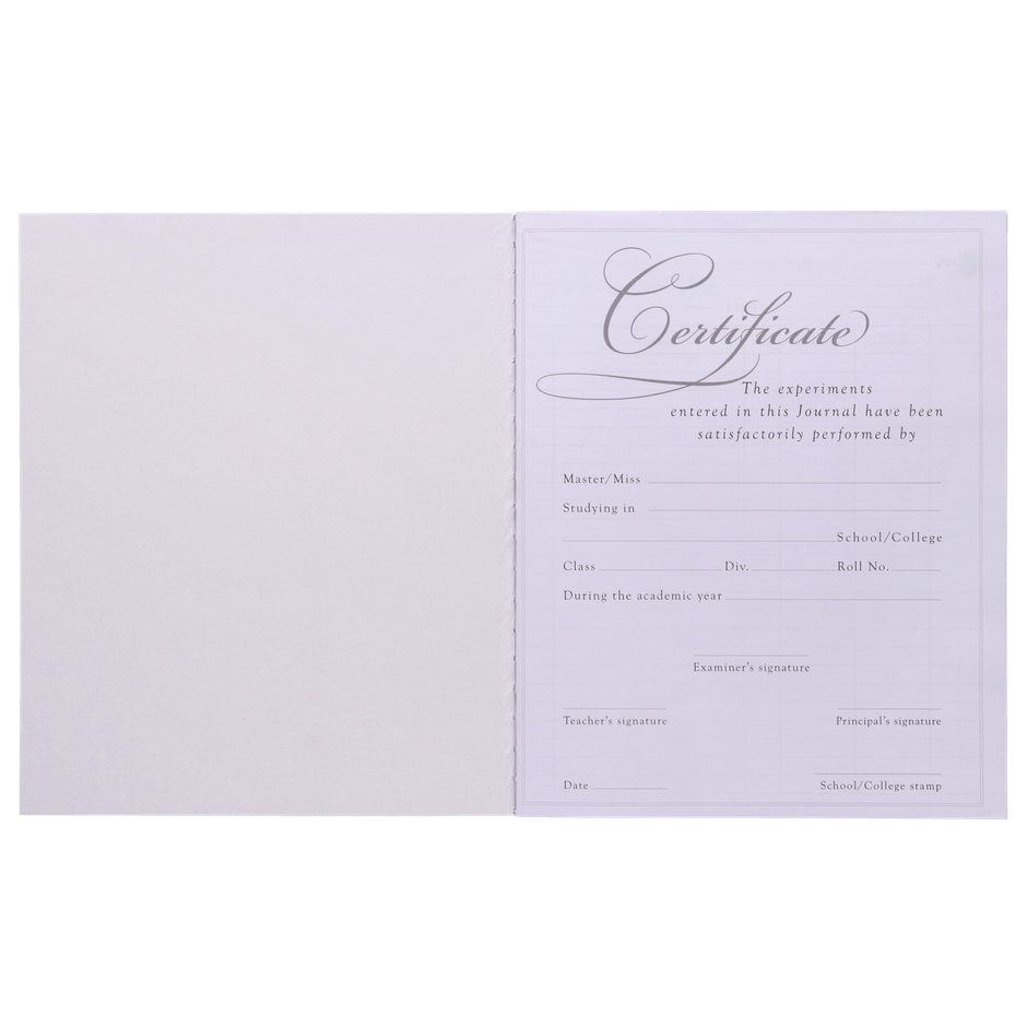 Navneet Youva Combined Practical Book 1 Ruled & 1 Plain side (21.5 x 26.5 cm, 128 Pages)