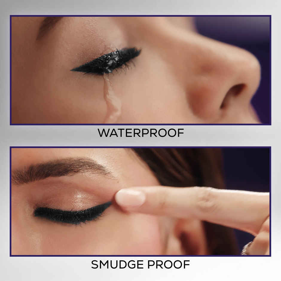 Renee Midnight Mini Kohl Pencil | Darkest Black | Smudgeproof | Waterproof