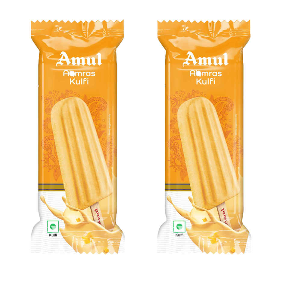 Amul Aamras Kulfi Ice Cream Stick Combo