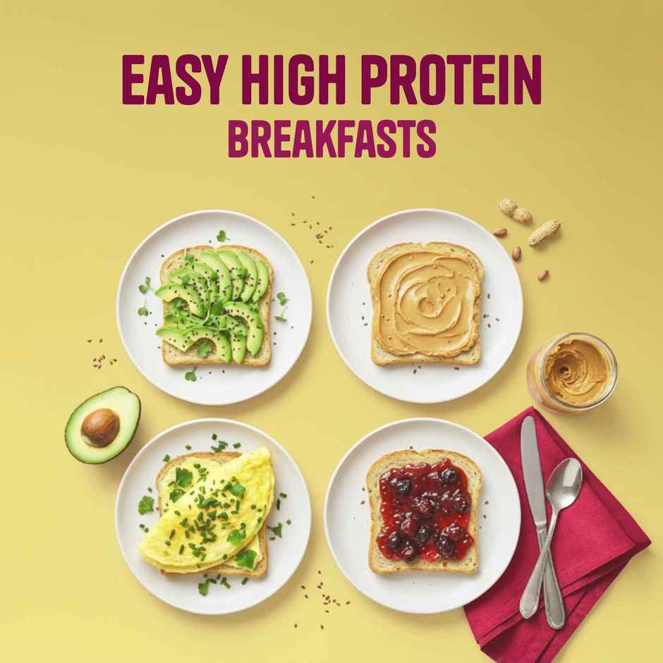 Protein Chef 32g Protein Sharbati Wheat Bread (No Maida)