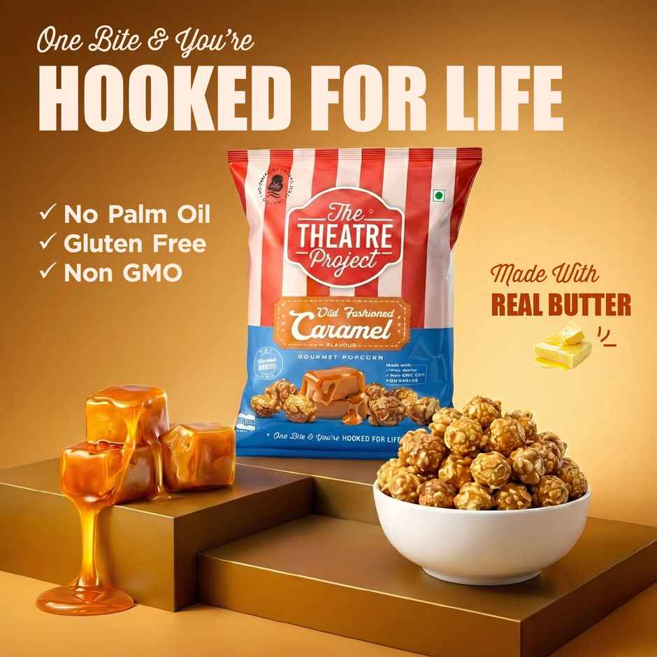 The Theatre Project  Popcorn Caramel Pouch