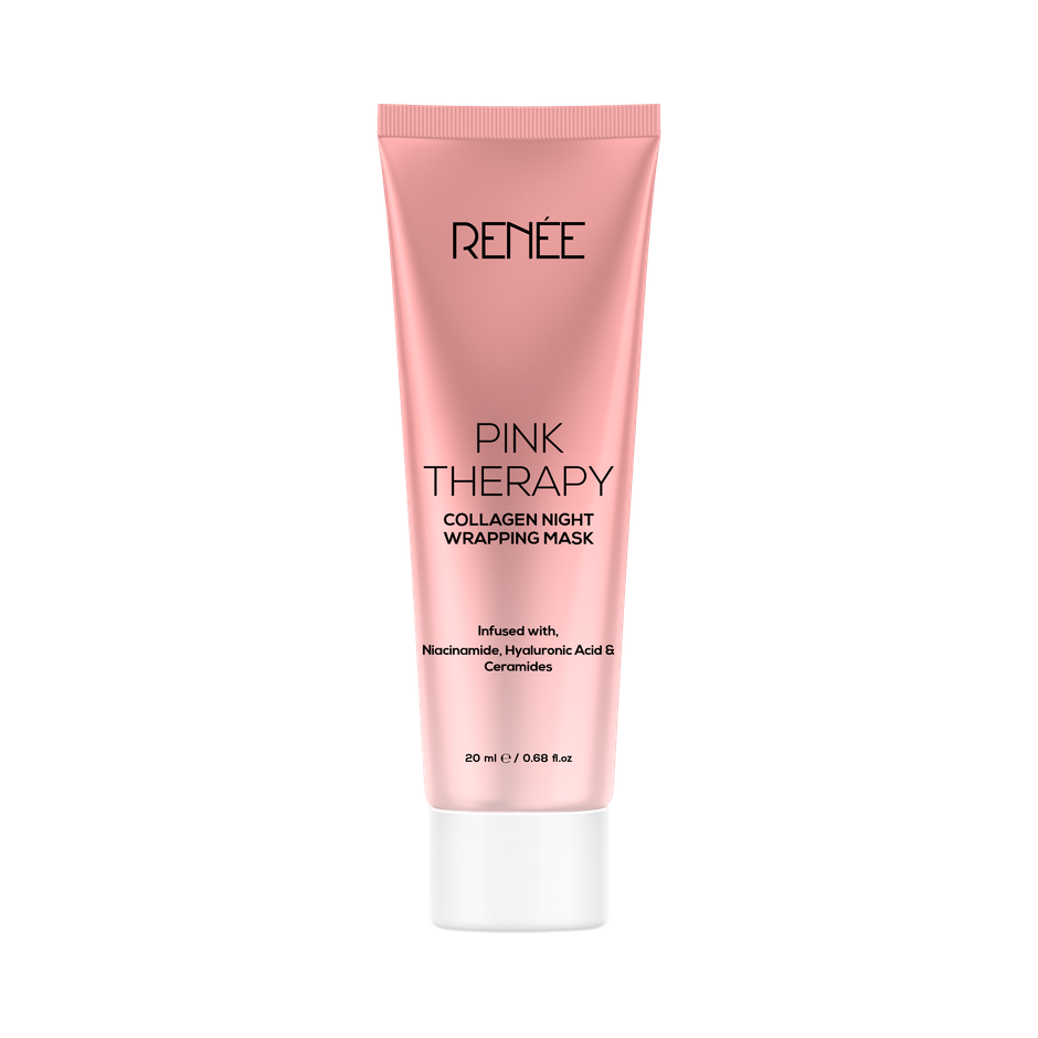 Renee Pink Therapy Collagen Night Wrapping Face Mask