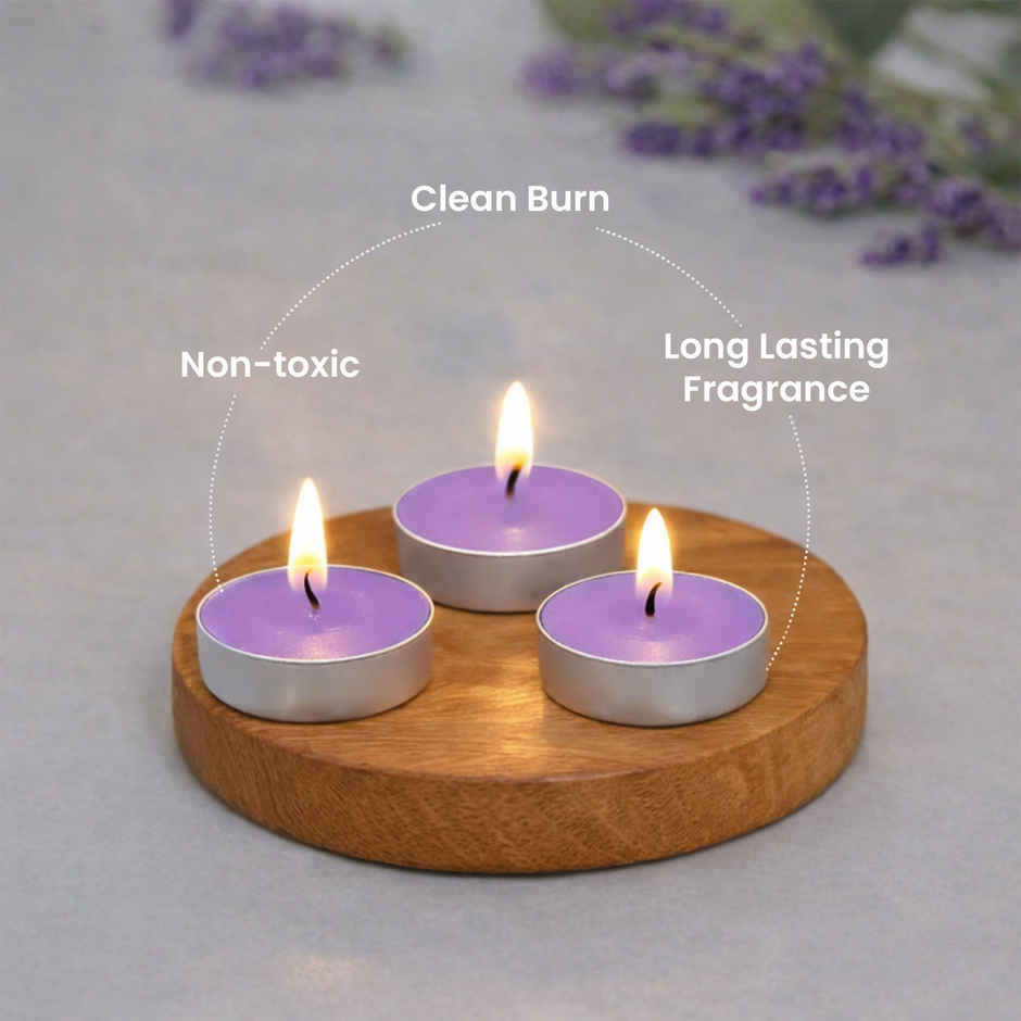 IRIS Lavender Scented Tealight Candles