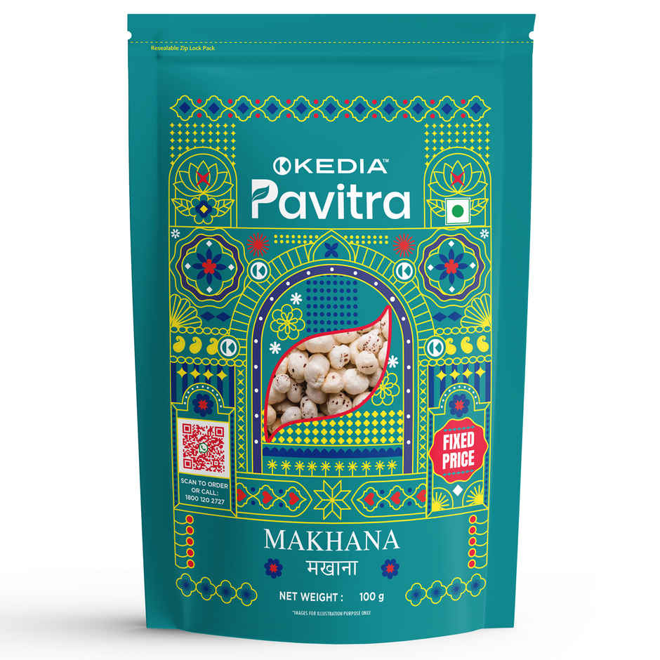 Kedia Pavitra Phool Makhana | Popped | Lotus Seeds