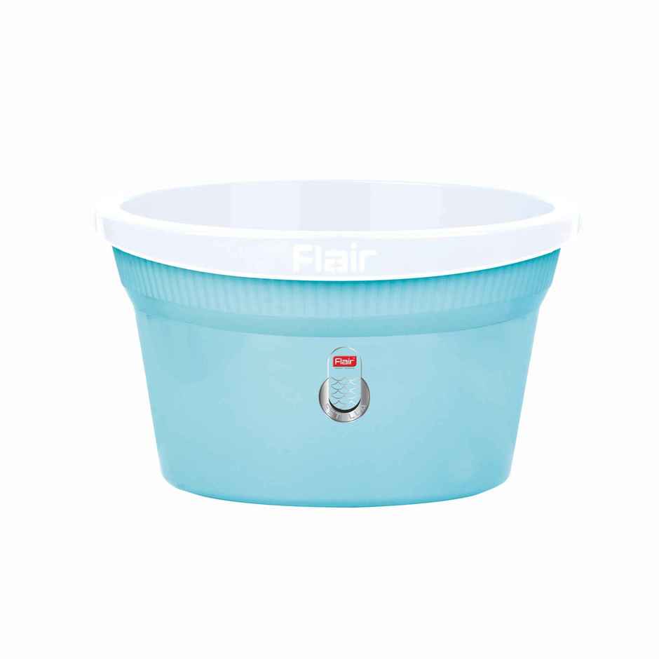 Flair Estella Home Bath Tub | 20 L | Blue