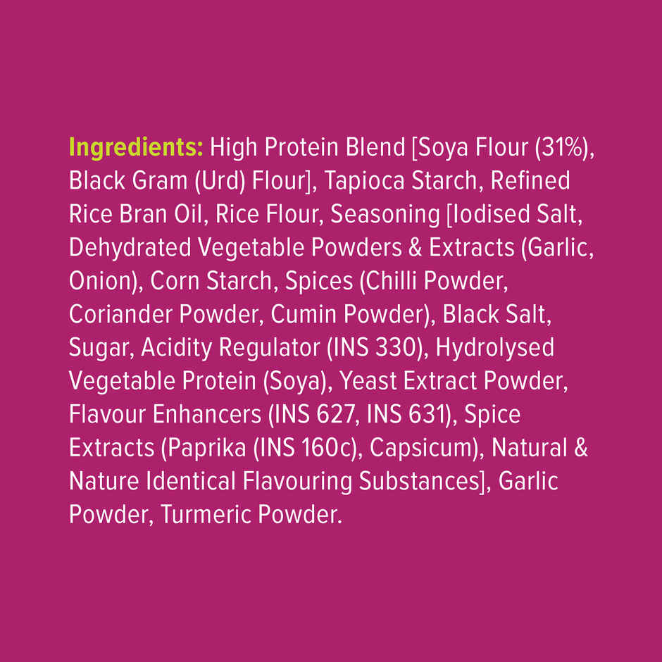 Protein Chef Double Protein Crunchy Soya Sticks | No Palm Oil Healthy Snacks