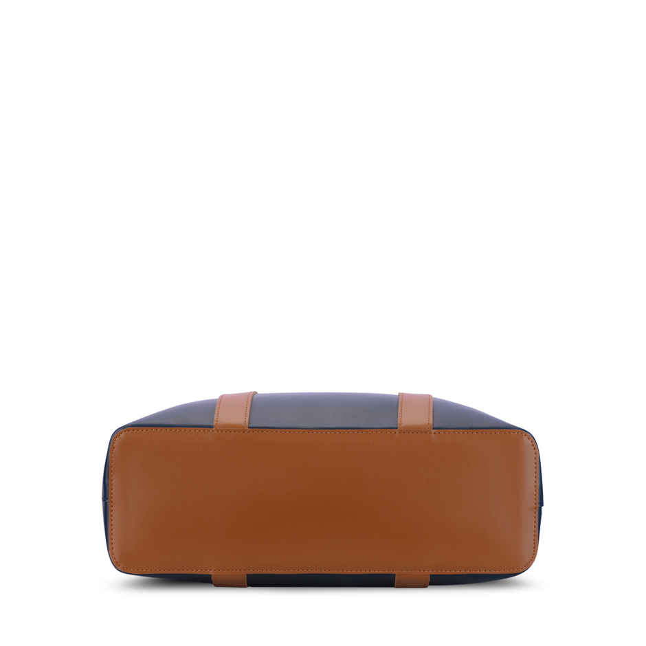 Lavie Women's Colourblock Regan Large Tote Handbag | Navy Blue