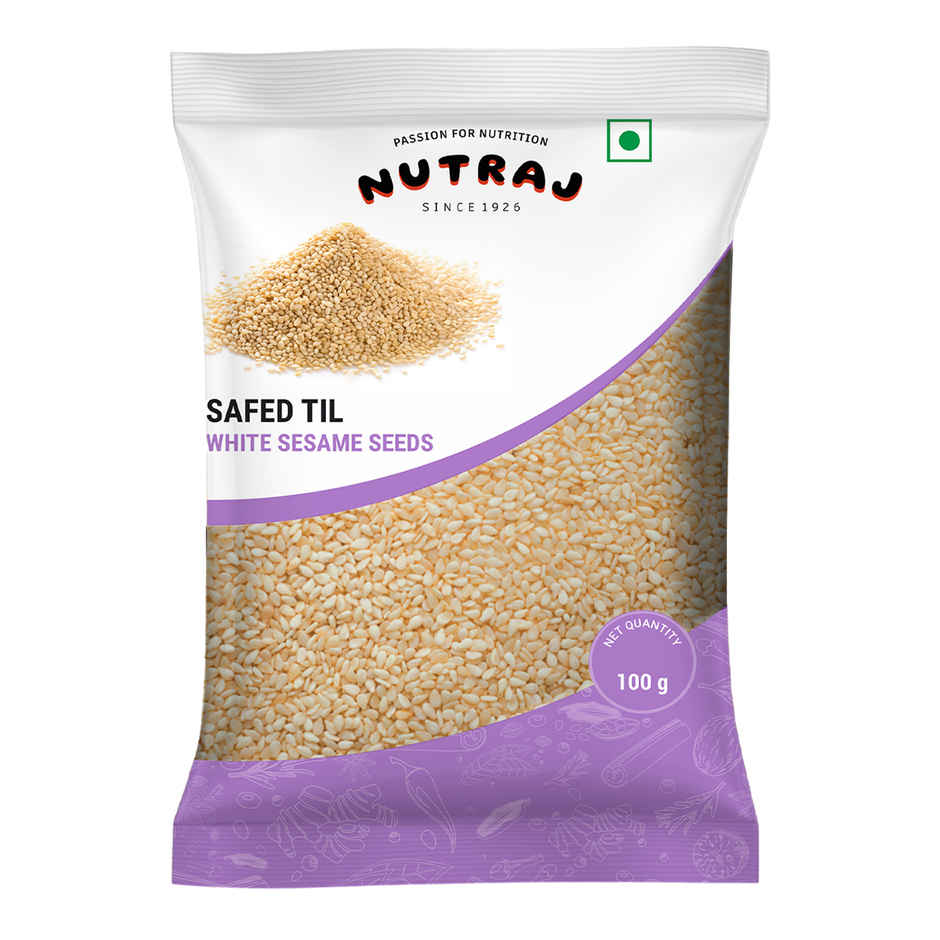 Nutraj Classic Safed Til | Sesame Seeds | Natural
