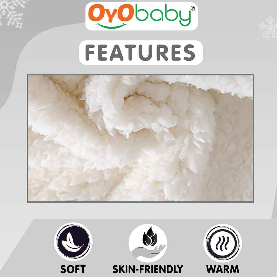 Oyo Baby Hooded Blanket Wrapper - Dark Blue 0-6 Months