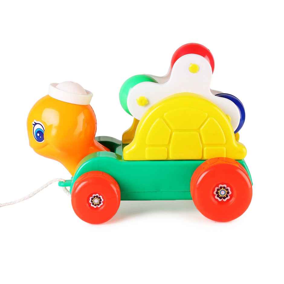Pulling Rattling Turtle (Assorted)