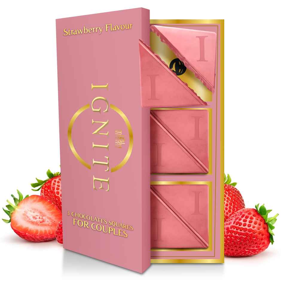 Ignite Strawberry Chocolate Bar for Couples