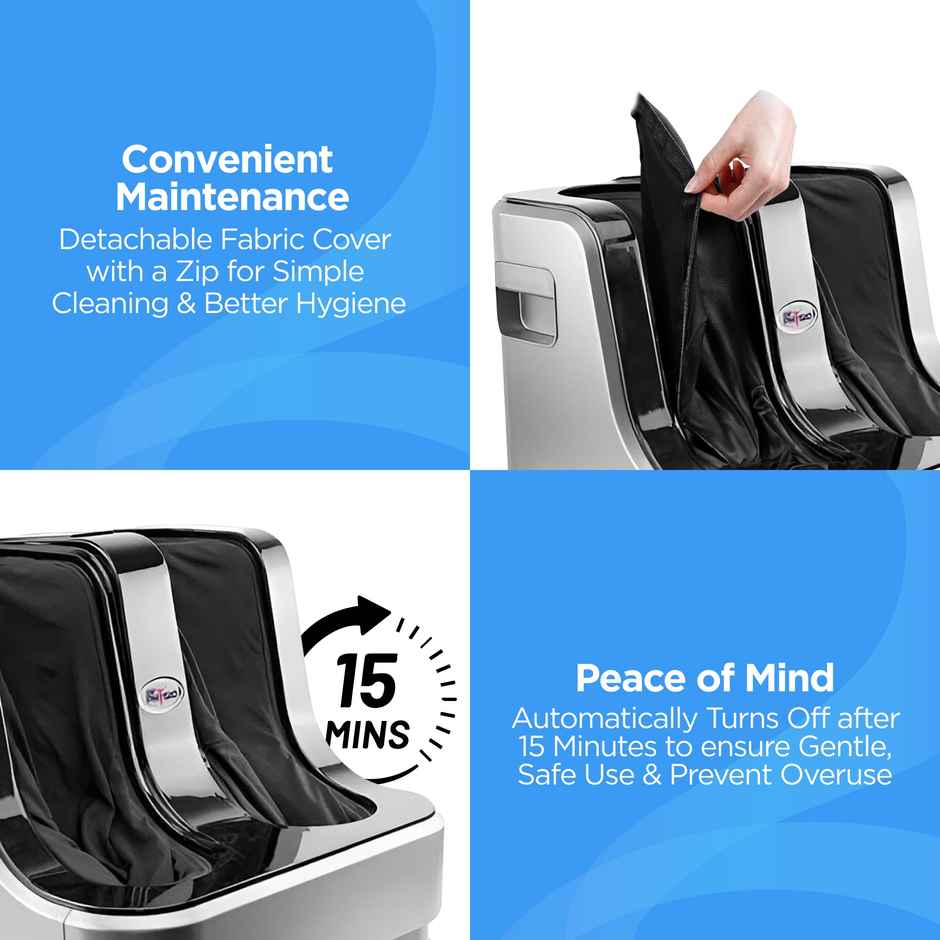 Dr Physio Electric Powerful Leg, Foot and Calf Massager Machine for Pain relief Massager