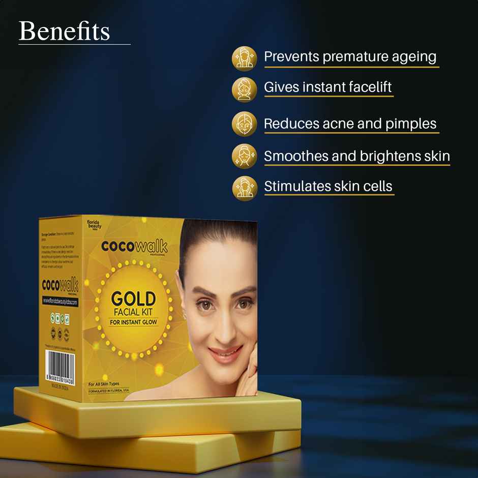 Cocowalk Gold Facial Kit
