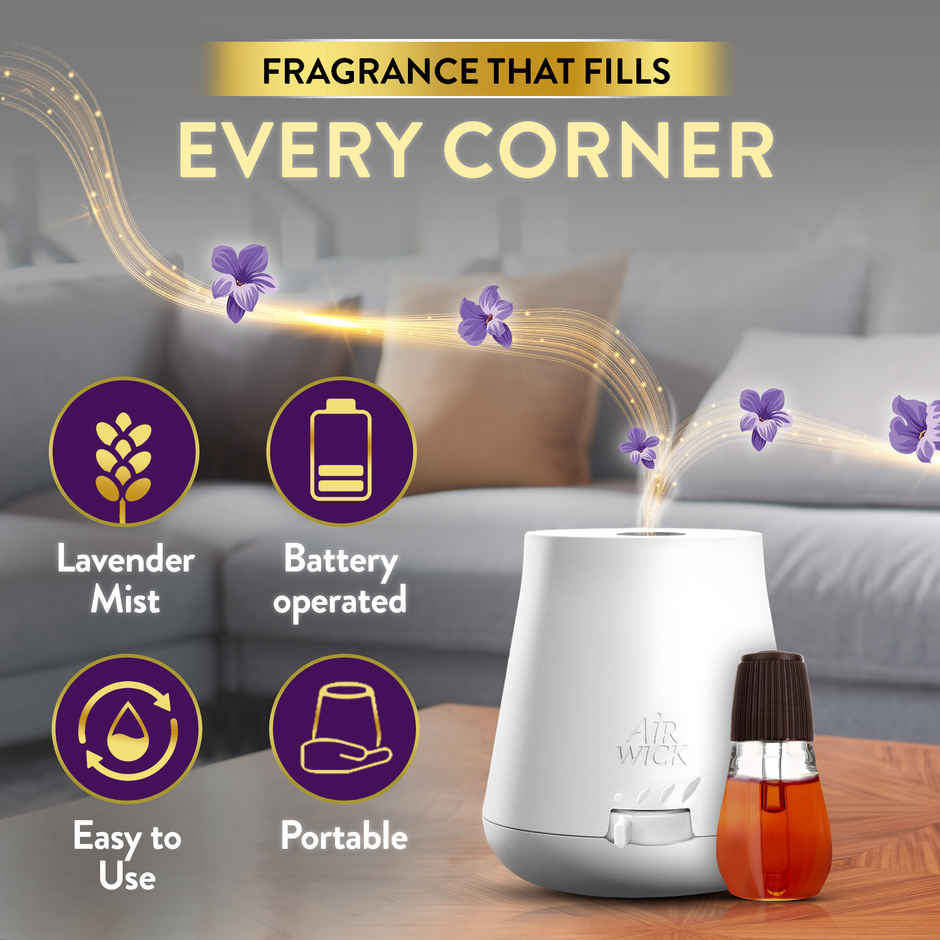 Air Wick Relaxing Lavender Essential Mist Diffuser Kit
