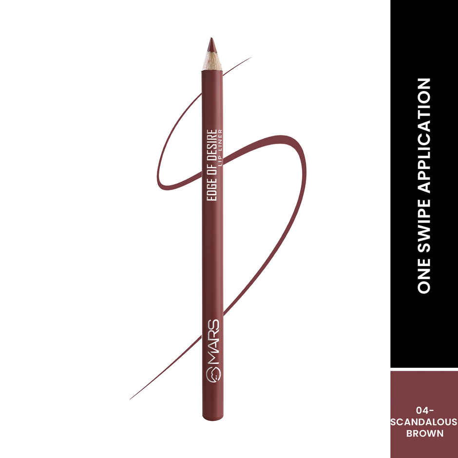 MARS Cosmetics Edge Of Desire Lip Liner | 04-Scandalous Brown