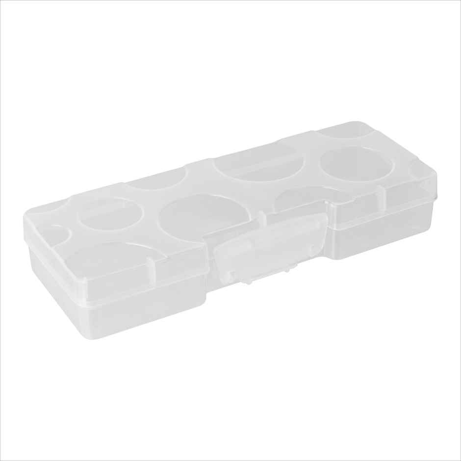 PRATAP Bubble Pencil Box Clear