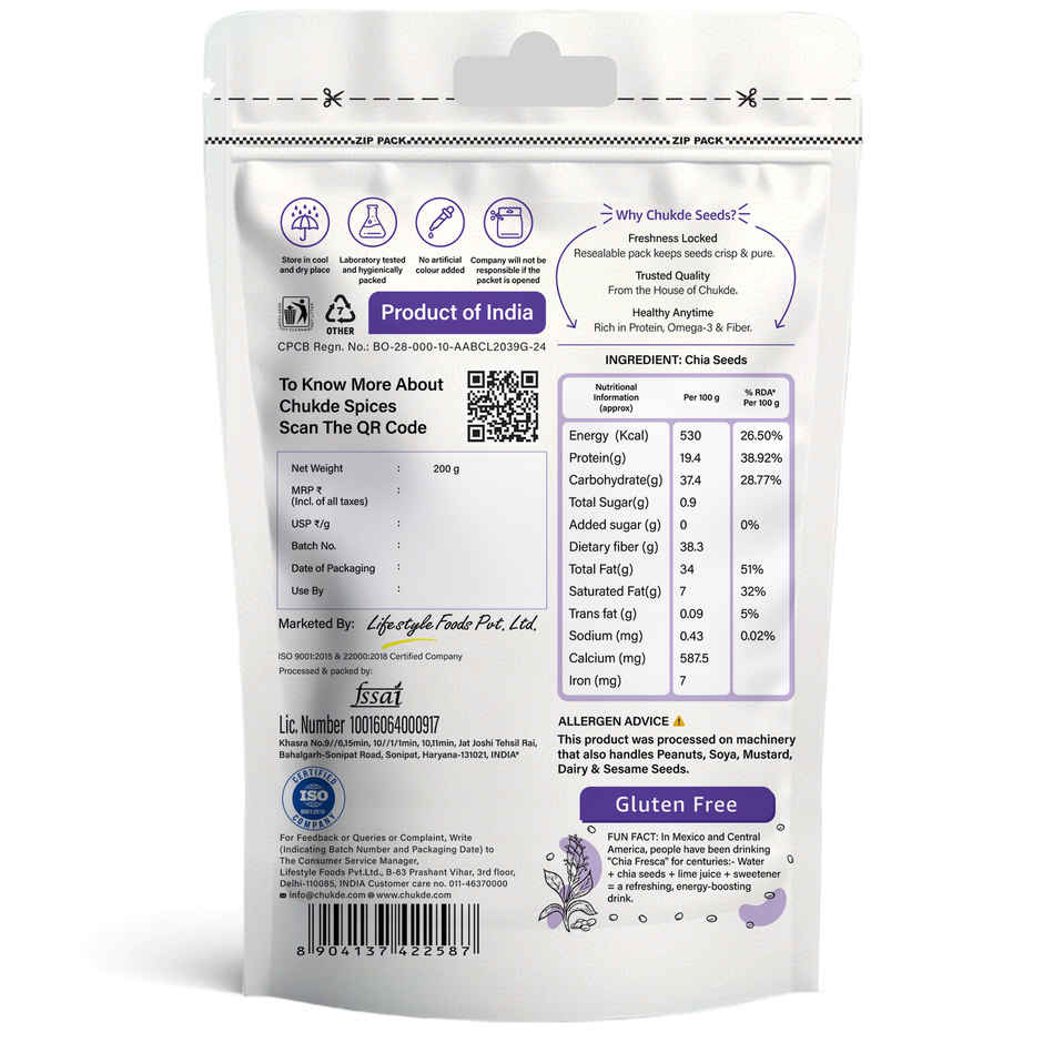 Nature's Delight Chia Seeds