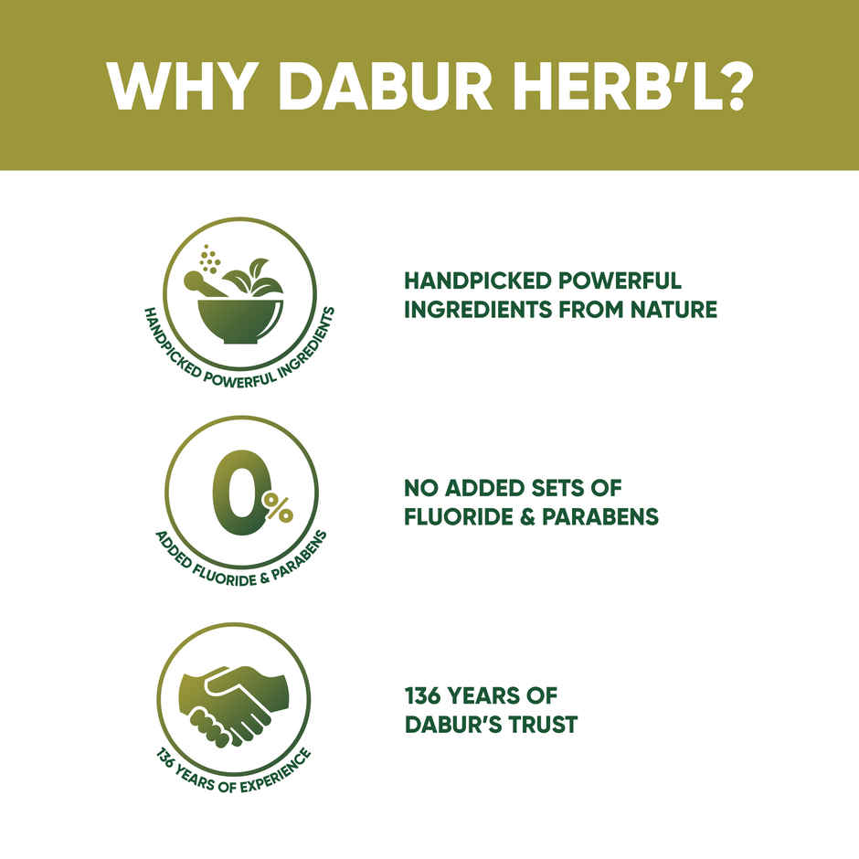 Dabur Herb'l Neem - Germ Protection Toothpaste 